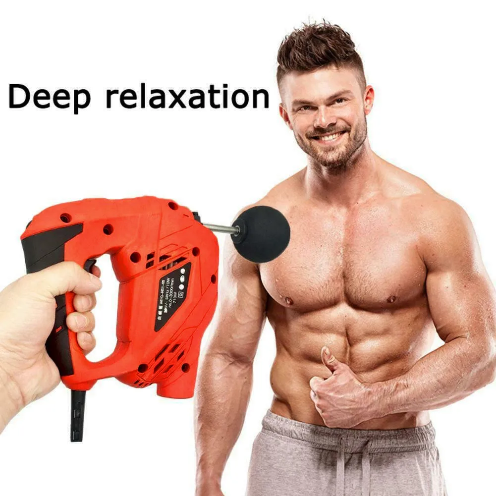 Мышечный массаж для пистолета массажер высокочастотный вибрирующий рельеф мышц