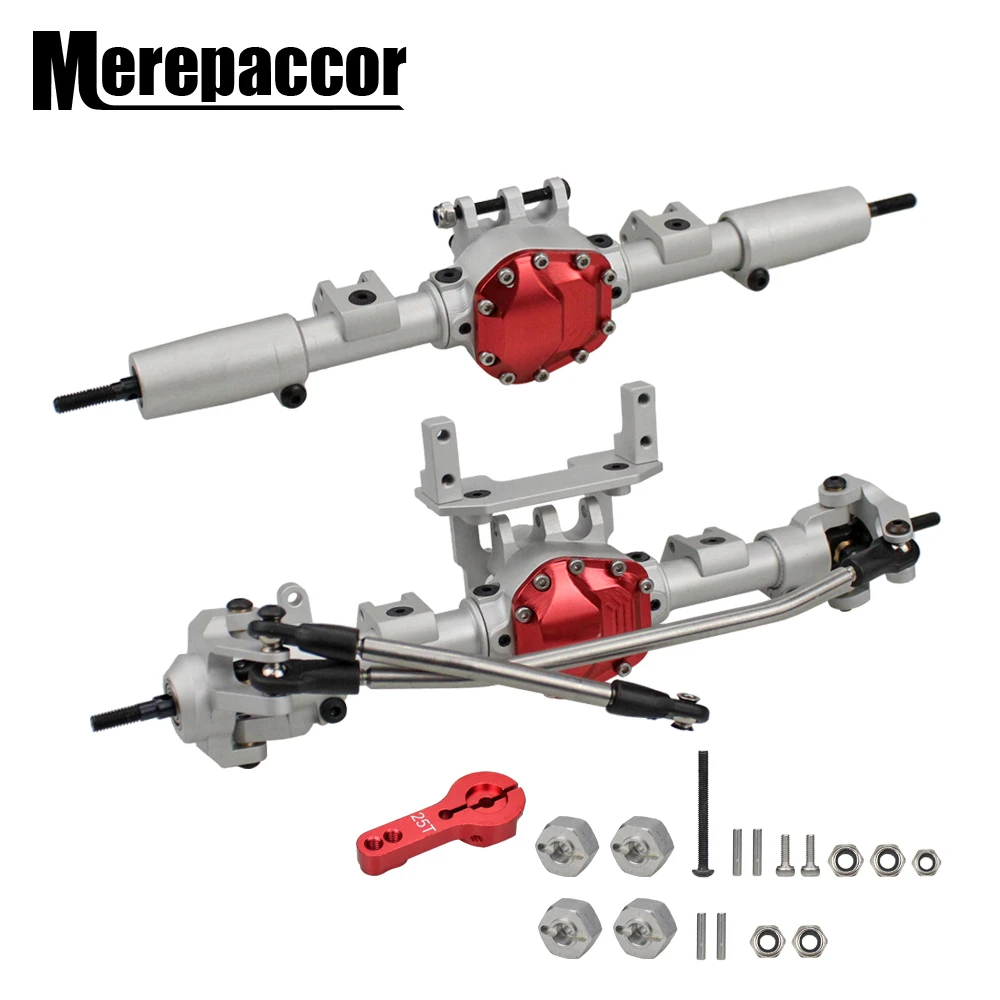 MEREPACCOR Радиоуправляемый автомобиль CNC металлическая прямая полная передняя