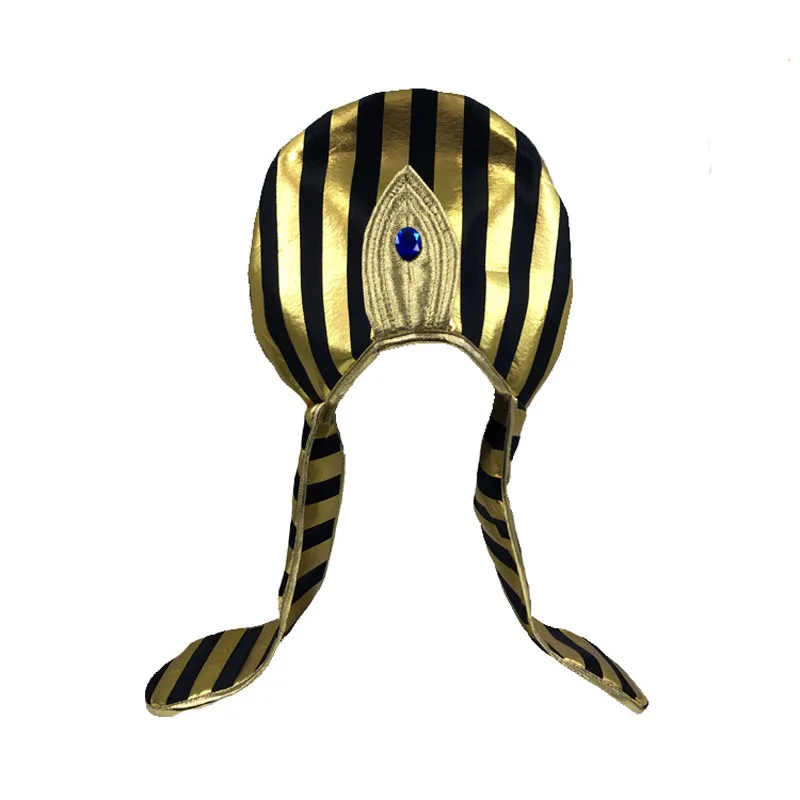 Мужской винтажный костюм египетского фараона головной убор нарядное платье для