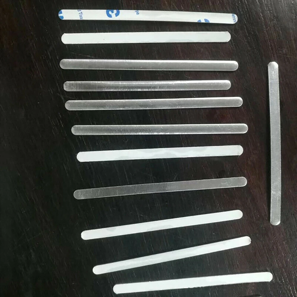 100 шт. Высококачественная маска сделай сам линия носа переносица алюминиевая