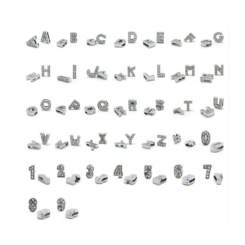 Блоки коллегиальные буквы алфавита ПВХ обувь подвески от A до Z 9 черные/белые и