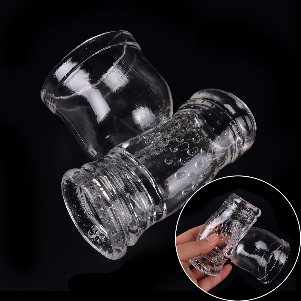 Прозрачная большая AV палочка Вибратор Головные уборы игрушки волшебная