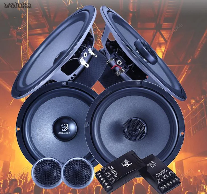6 5 дюймовая Автомобильная аудиоколонка высокий комплект сабвуфера динамик