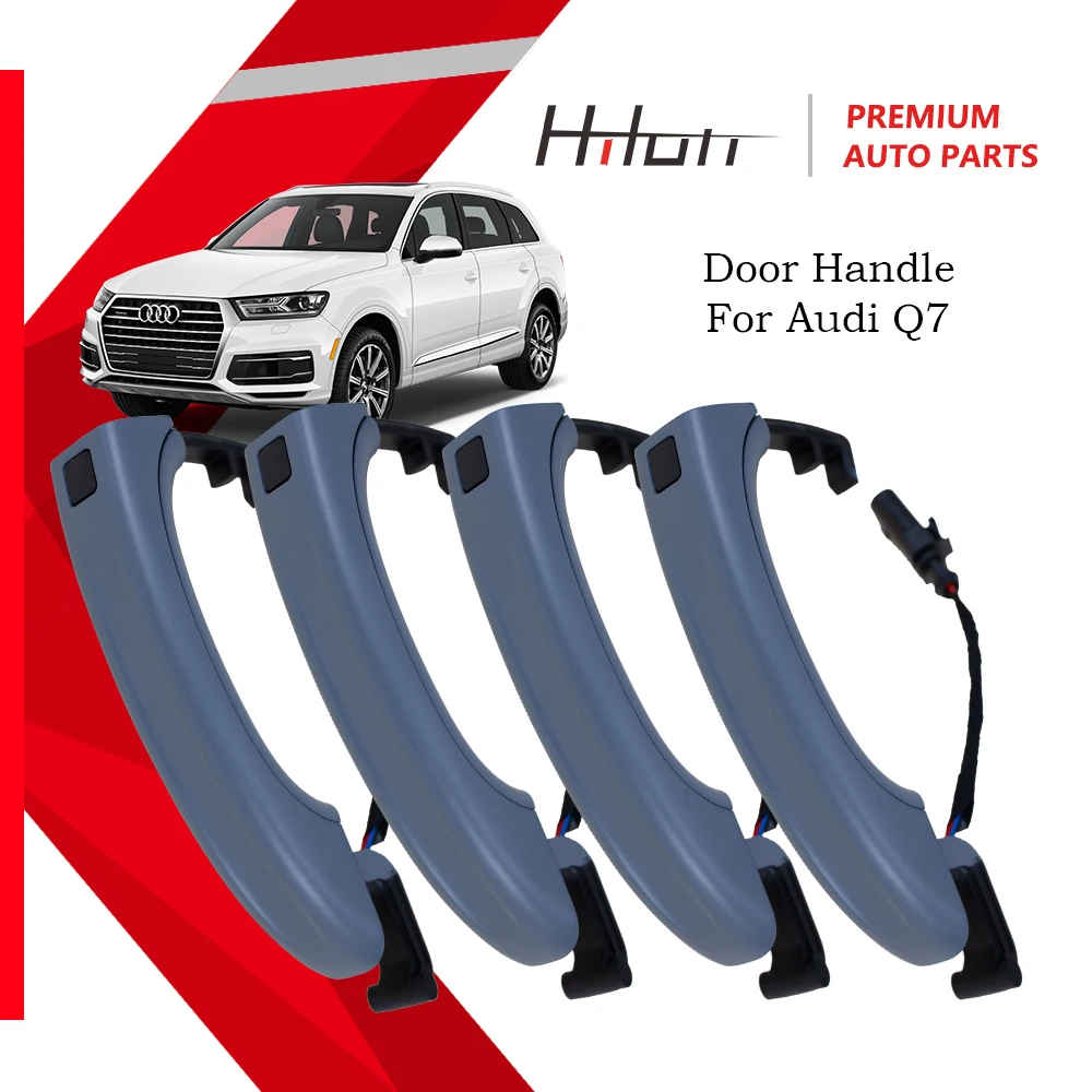 

4Pcs Smart Sensor Exterior Door Handle for Audi Q7 2007-2015 4L0837205A 4L0837205B