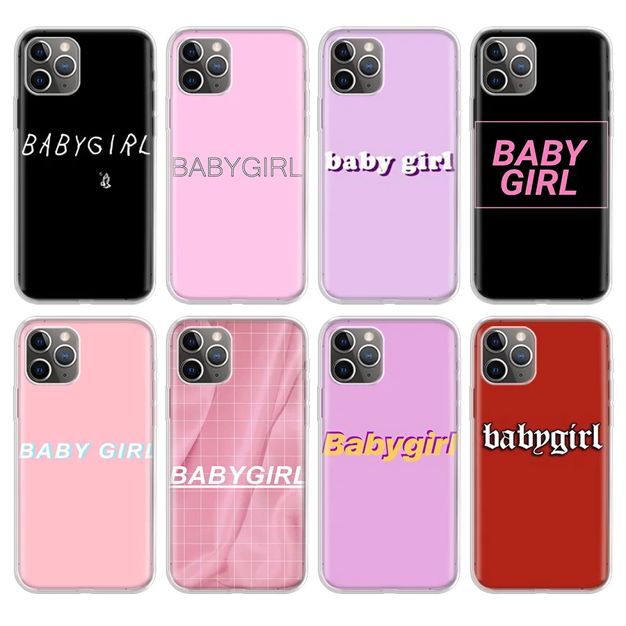 Babe babygirl honey line Text art чехол для смартфона Apple iPhone 11 Pro 6 6S 7 8 Plus 10 X XS MAX XR 5 5S SE телефона |