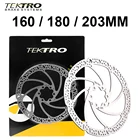 Тормозной диск TEKTRO для велосипеда 160180203 мм, для горного велосипеда, детали для горного велосипеда Shimano MT200 M275 M280