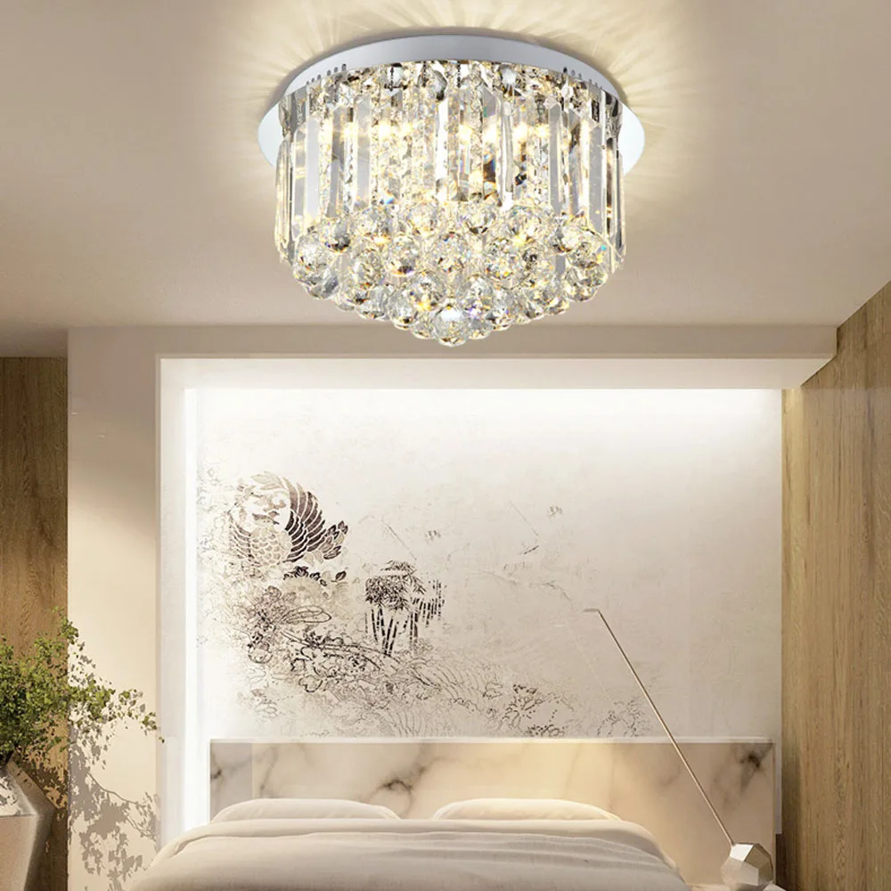 Современный светодиодный подвесной светильник круглая Роскошная элегантная