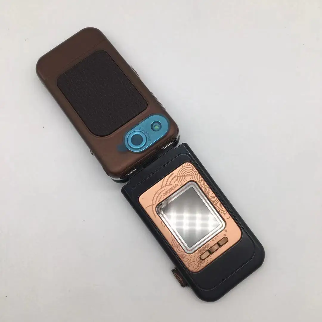 Nokia 7390 Восстановленный Оригинальный разблокированный телефон GSM FM Bluetooth радио