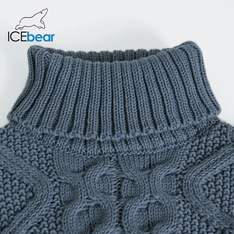 ICEbear женские свитера коллекция 2019 осенне-зимние топы свитер с высоким воротником