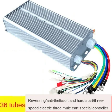 Electric Quadricycle Controller 3000w2200w60v72v High-power Brushless Motor Tricycle 36 Tube Universal Electrical YG6K990 enlarge