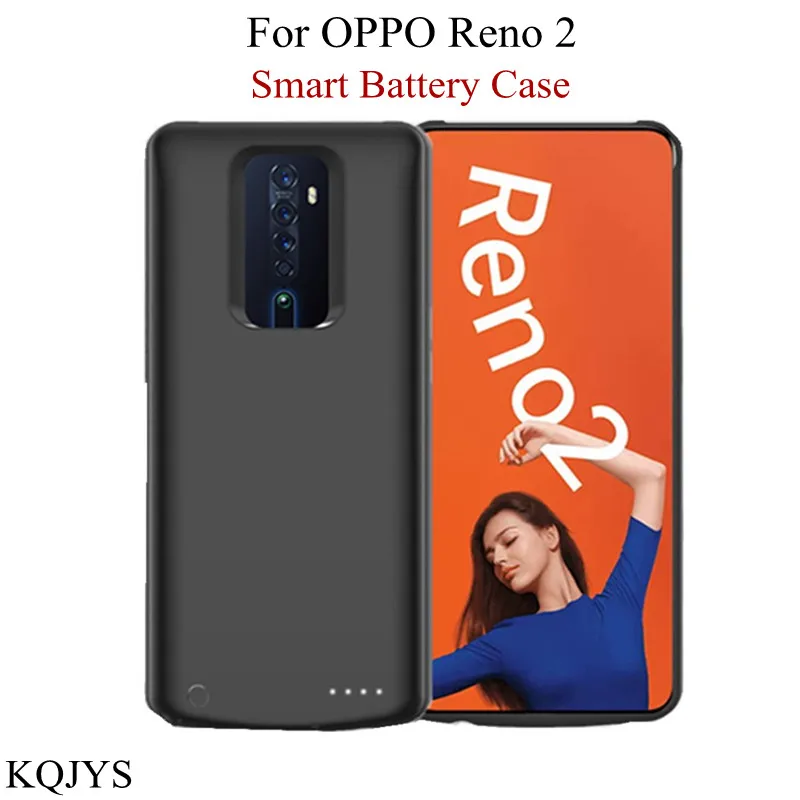 KQJYS 6800 мАч чехол для внешнего аккумулятора OPPO Reno 2 Чехол портативный смарт зарядки