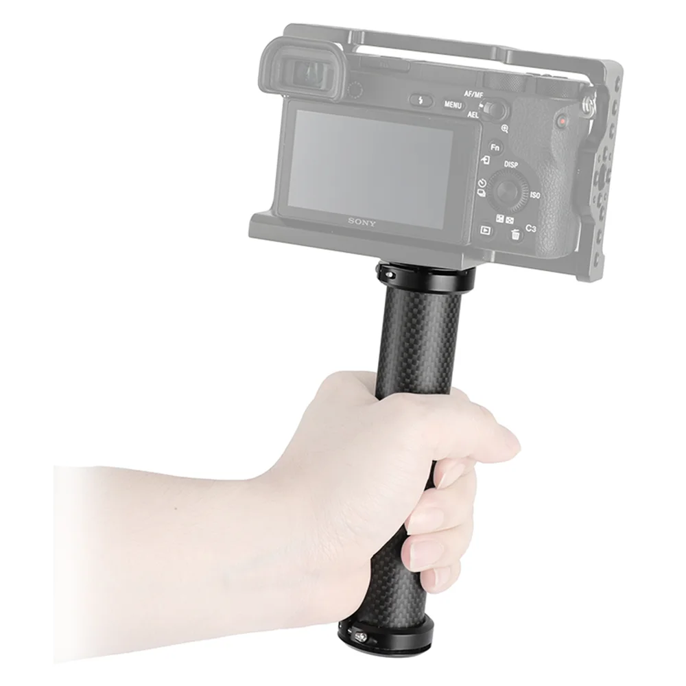 Рукоятка Стабилизатор CAMVATE из углеродного волокна с резьбовым винтом 1/4 20 для DSLR