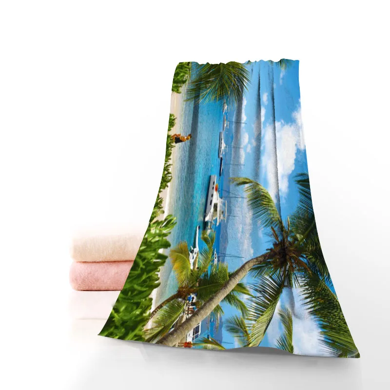 Полотенце из микрофибры для путешествий пляжа креативное полотенце лица