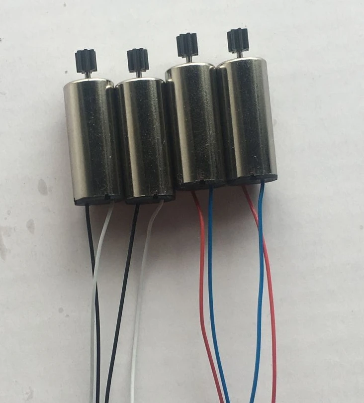 

4PCS Syma X500 RC Quadcopter Spare Parts CW CCW Engine Motors Folding Drone Original Motor Accessories Red Black/Blue White Wire