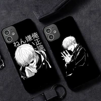 jujutsu kaisen satoru gojo anime phone case for iphone 12 11 mini pro xs max xr 8 7 6 6s plus x 5s se 2020