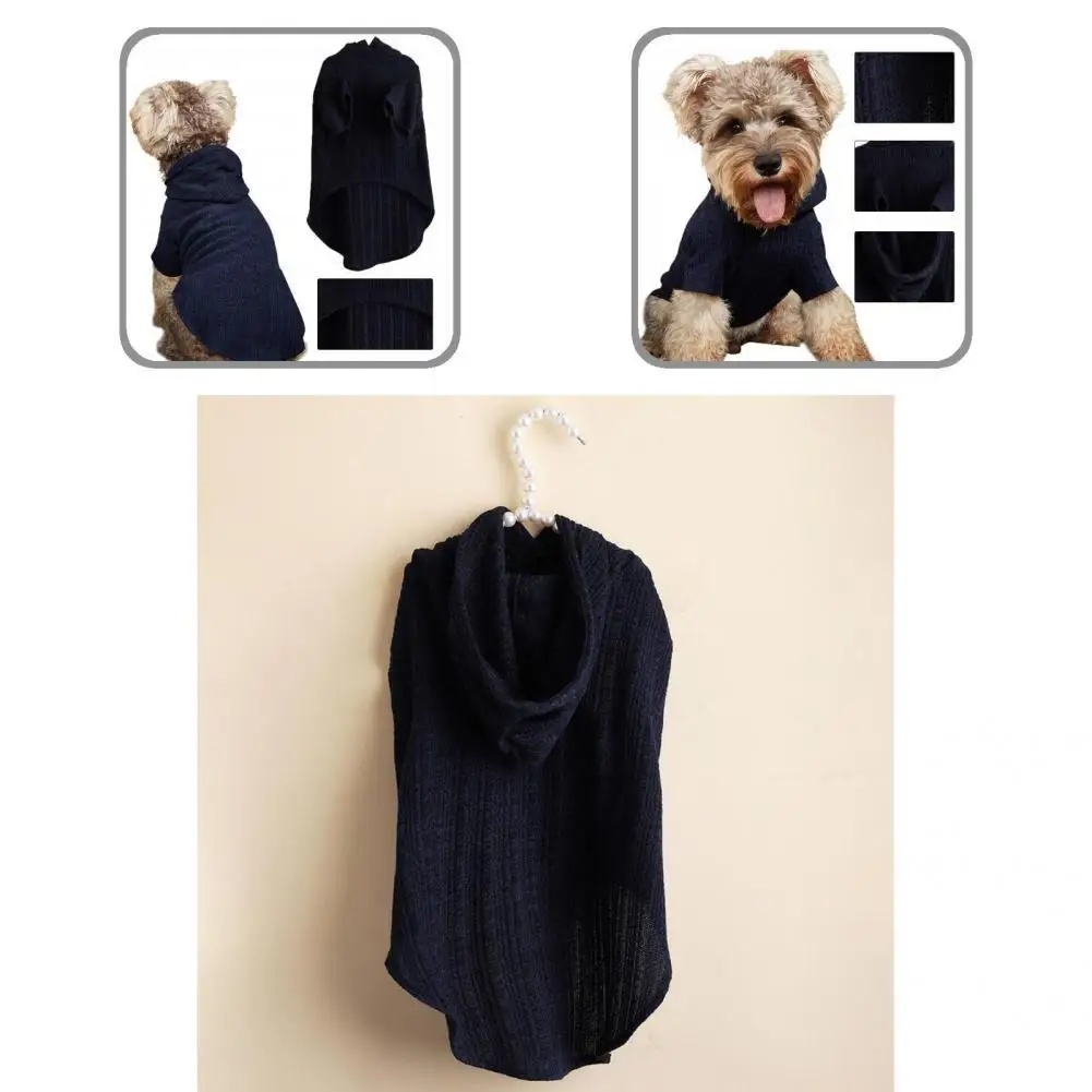 

Хорошая одежда для домашних животных износостойкий приятный на ощупь удобный пуловер с двумя ногами для собак Рубашка Одежда для домашних ...