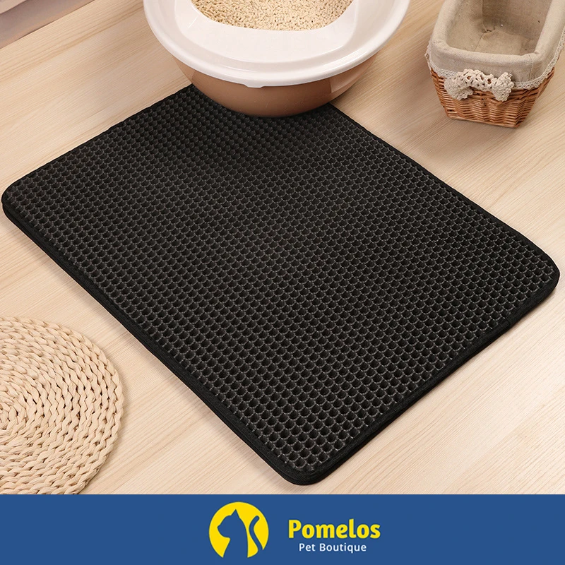 Коврик для кошачьего туалета водонепроницаемый коврик не скользит|Кровати и