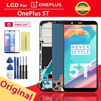 6 01 original lcd display for oneplus 5t a5010 lcd screen touch digitizer assembly for oneplus 15t lcd display replaceable
