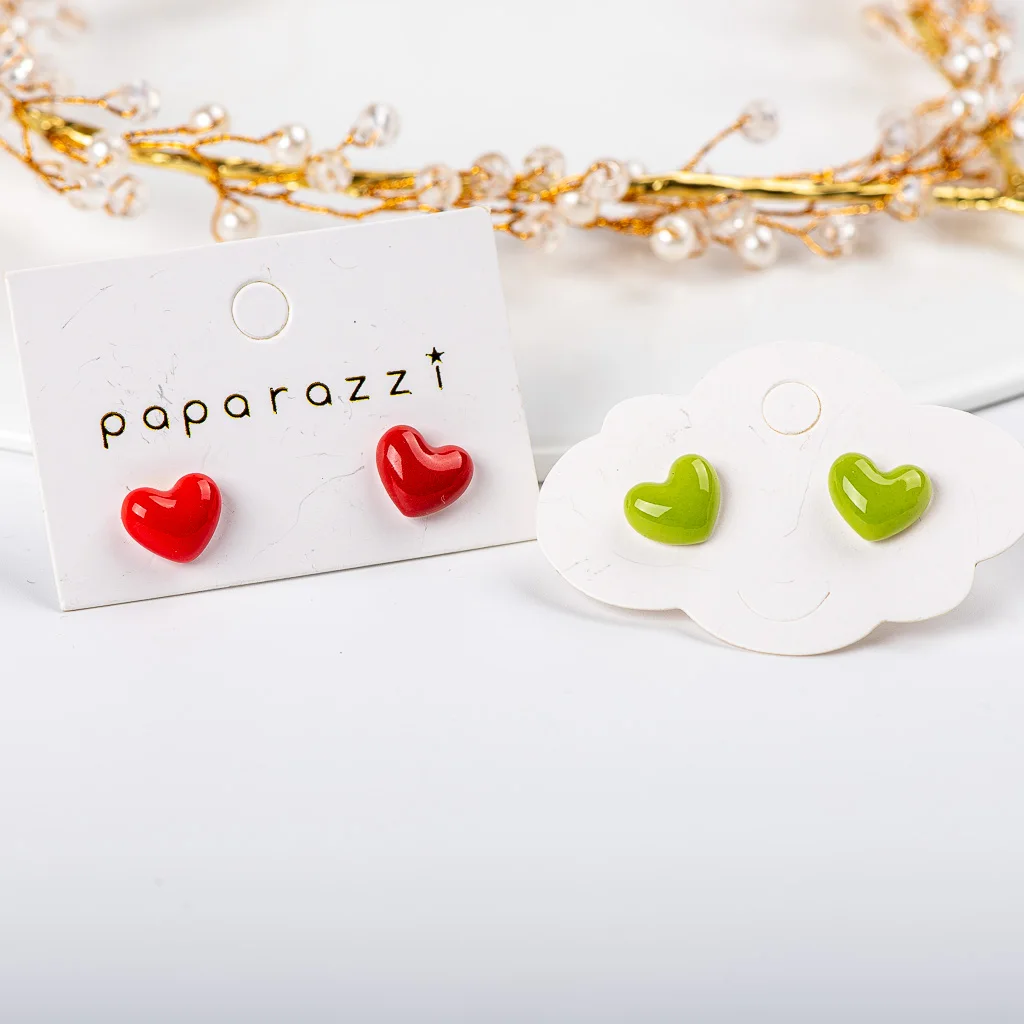 

Маленькие милые красочные летние керамические серьги в Корейском стиле цветок медведь Геометрическая еда шпилька Комплект сережек для жен...