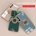 Для OPPO Find X2 Pro Чехол класса люкс 6D изогнутые мягкий силиконовый Гладкий Магнитный чехол для телефона с кольцом OPPO Рено ACE на возраст 2, 3, 4, 5, Pro SE чехол s