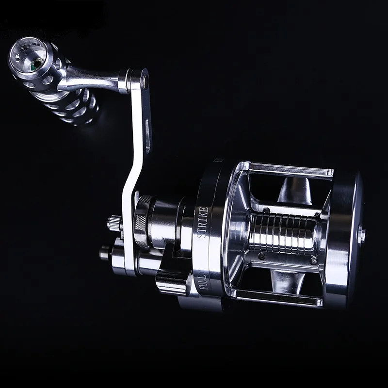 

NOEBY NONSUCH Left And Right Handed Wheel 7+1 Ball Bearing 4.5:1/2.1:1 Fishing Trolling Fishing Reels Drum