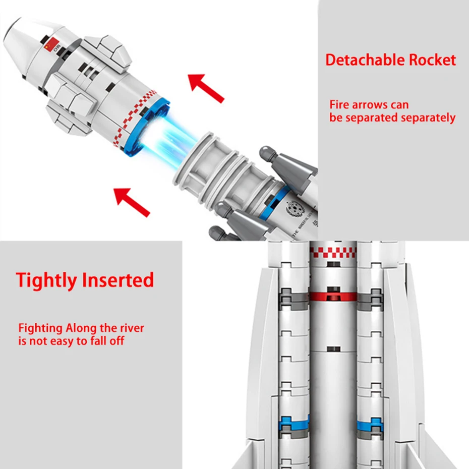 Детский конструктор Ракета | Игрушки и хобби