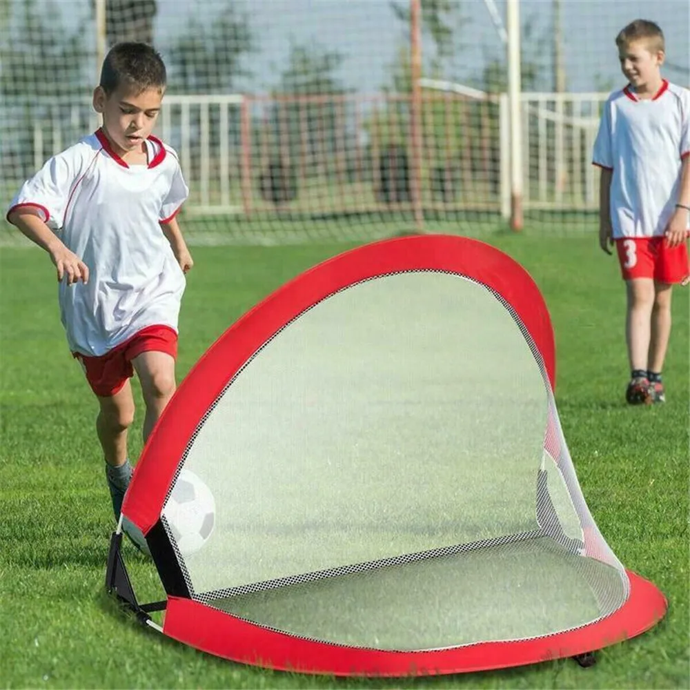 

Potable Folding Goal Soccer Football Net Door Outdoor Training Net Children Sports Toys Backyard Indoor Toy Soccer Equipment
