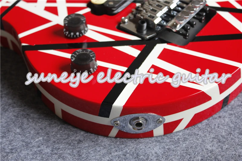 Custom Shop Левша гитара электрическая Вольфганг EVH стиль электрогитара китайская