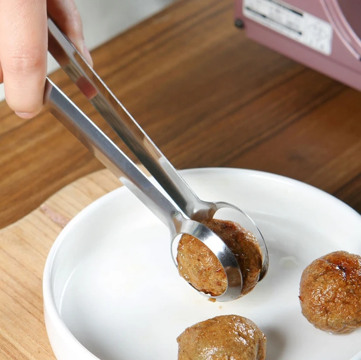 Яйцедержатель кухонный зажим для яиц из нержавеющей стали Meatball Eggs полый гаджет
