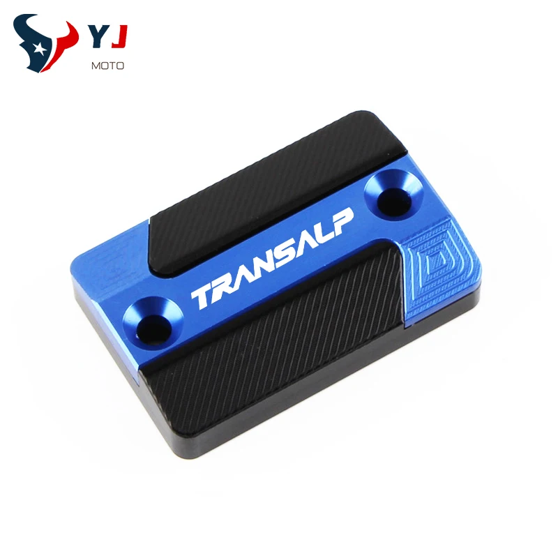 

For HONDA TRANSALP700 TRANSALP 600 650 700 XLV Motorcycle accessories CNC High quality front brake fluid reservoir cap cover