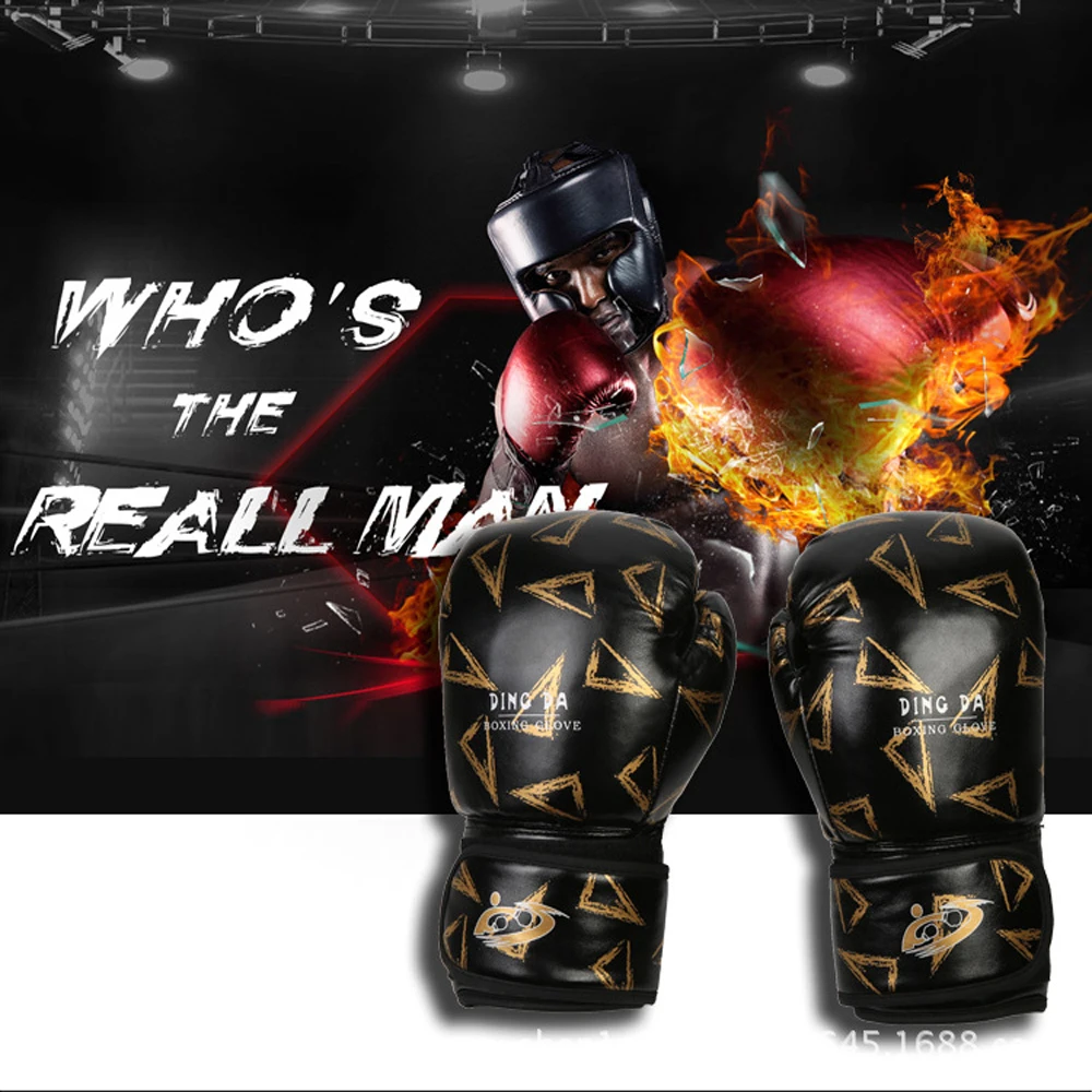 

MMA Boxing Gloves for Kids Adults Muay Thai Boxe Sanda Equipment Free Fight Martial Arts Kick Boxing Training Glove 8 10 12 OZ