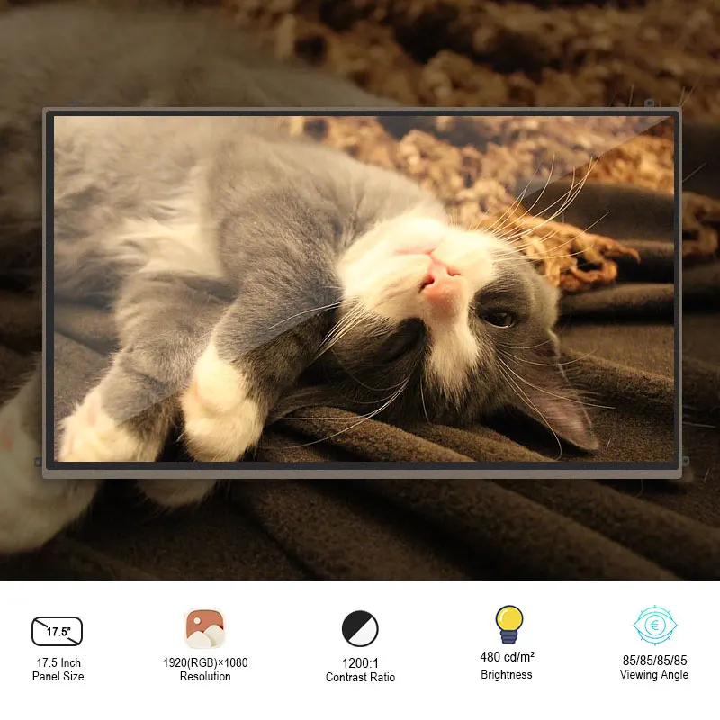 

Оригинальный телефон BOE 17,3 Φ SRGB, ЖК-экран, FHD Разрешение 1920*1080, интерфейс eDP, 45 контактов