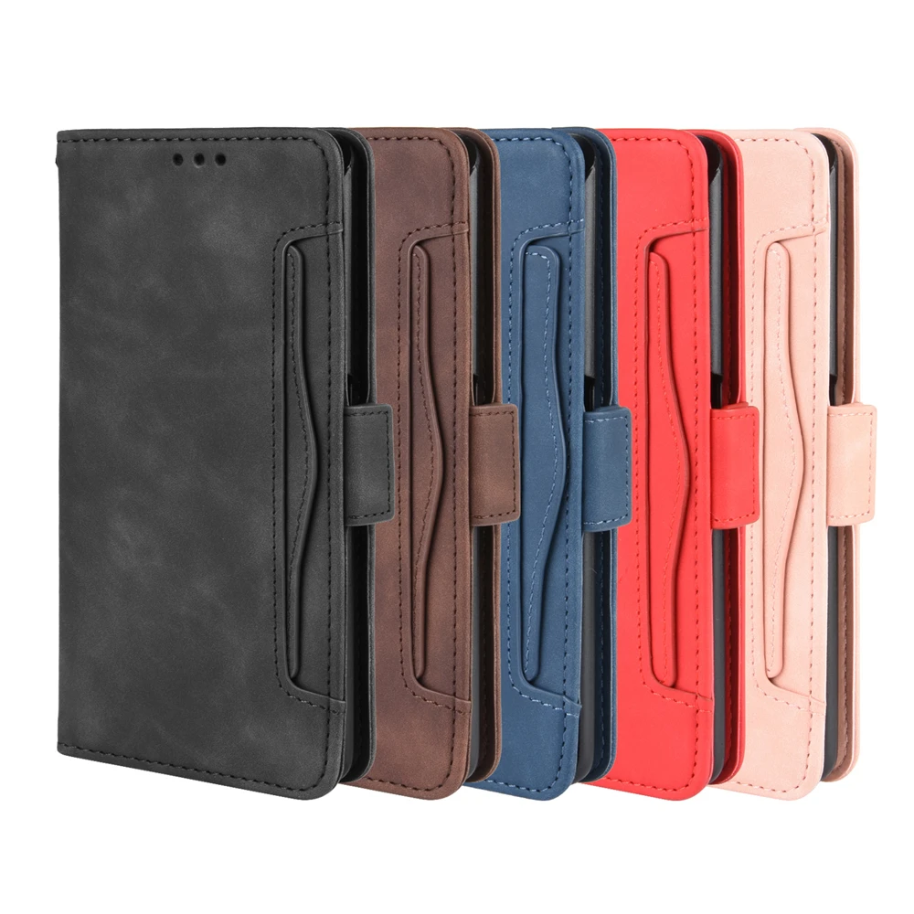 Для samsung Galaxy A80 A90 5G A70 A50 A40 A30 A20 A10 PU кожаный чехол бумажник с несколькими слотами