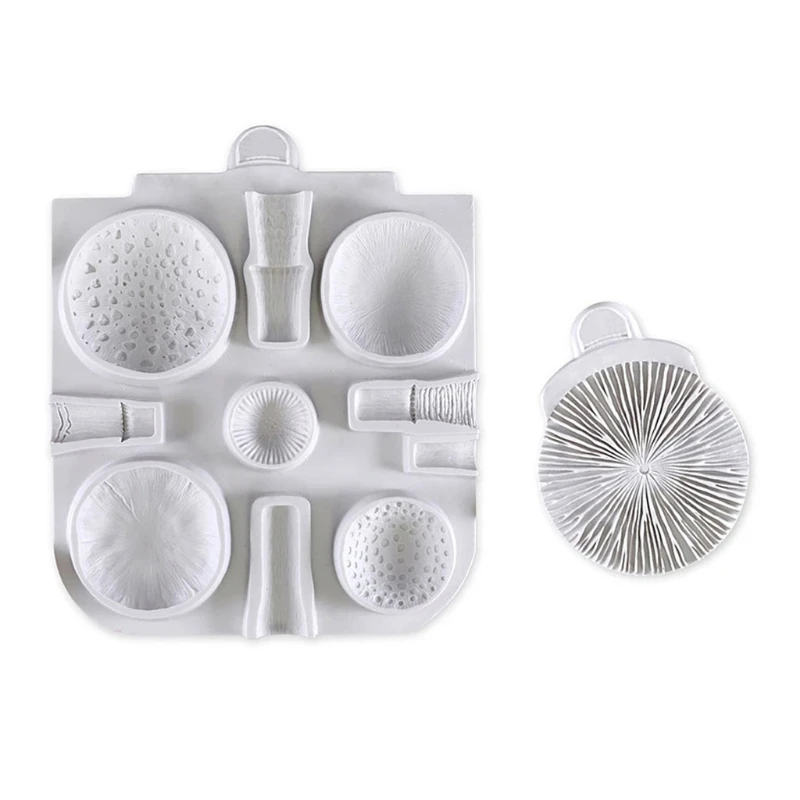 

Mushroom Cake Decoration Epoxy Resin Mold Fondant Chocolate Baking Ornaments Silicone Mould DIY Crafts Casting Tools