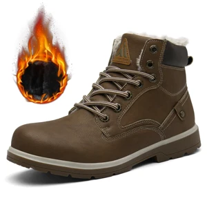 Зимние ботинки; Мужская защитная обувь; Зимние ботильоны; уличные кроссовки; ботинки на платформе для мальчиков; военные ботинки; Армейская Обувь; zapatos de hombre