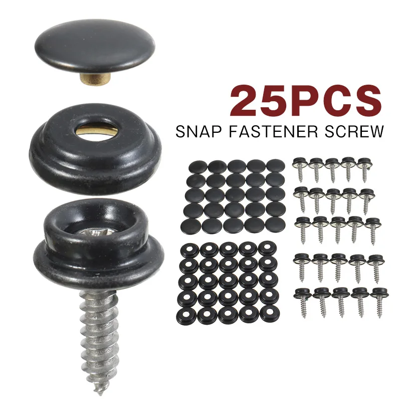 

Набор зажимных крепежных винтов 75 шт./компл. 15 мм для автомобилей, лодок, крышек лодки, быстросъемные высококачественные Медные зажимные кре...