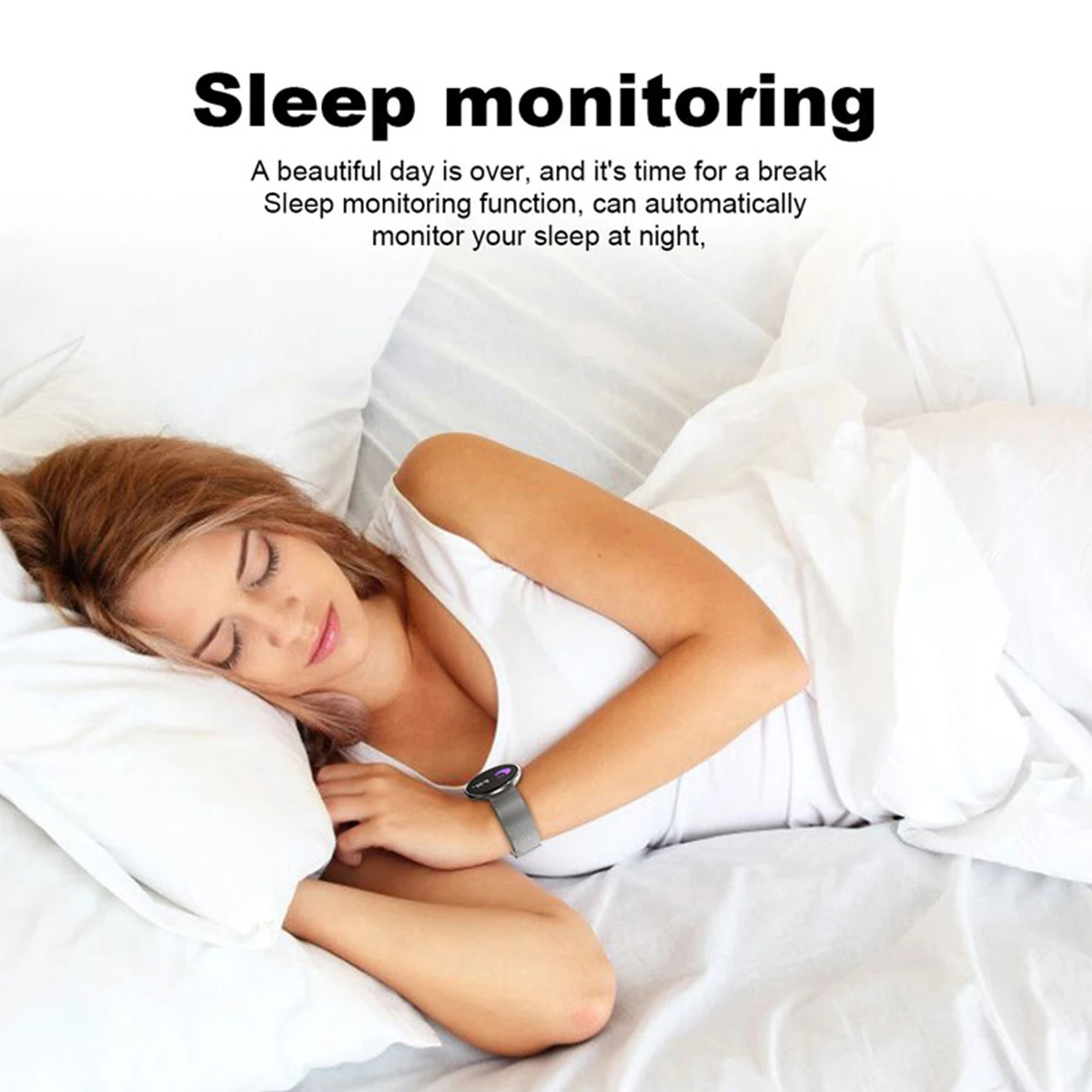 

New Smart Bracelet Watch Heart Rate Blood Pressure Oxygen Fitness Tracker