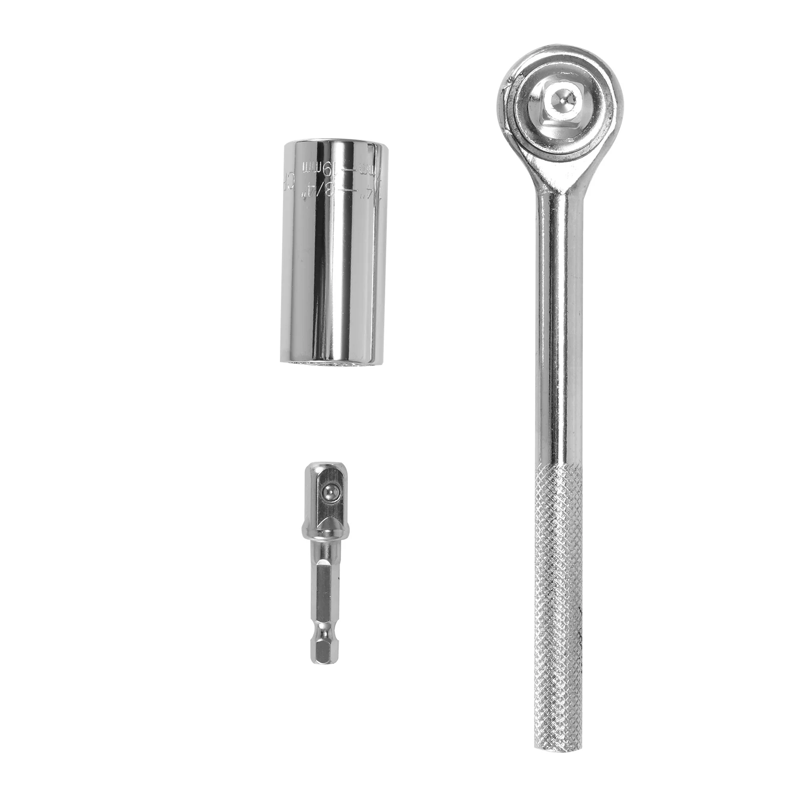 

7-19mm Universal Socket Wrench Torque Sleeve Set Socket Sleeve Ratchet Spanner Power Drill Grip Bushing Hand Tools Kit
