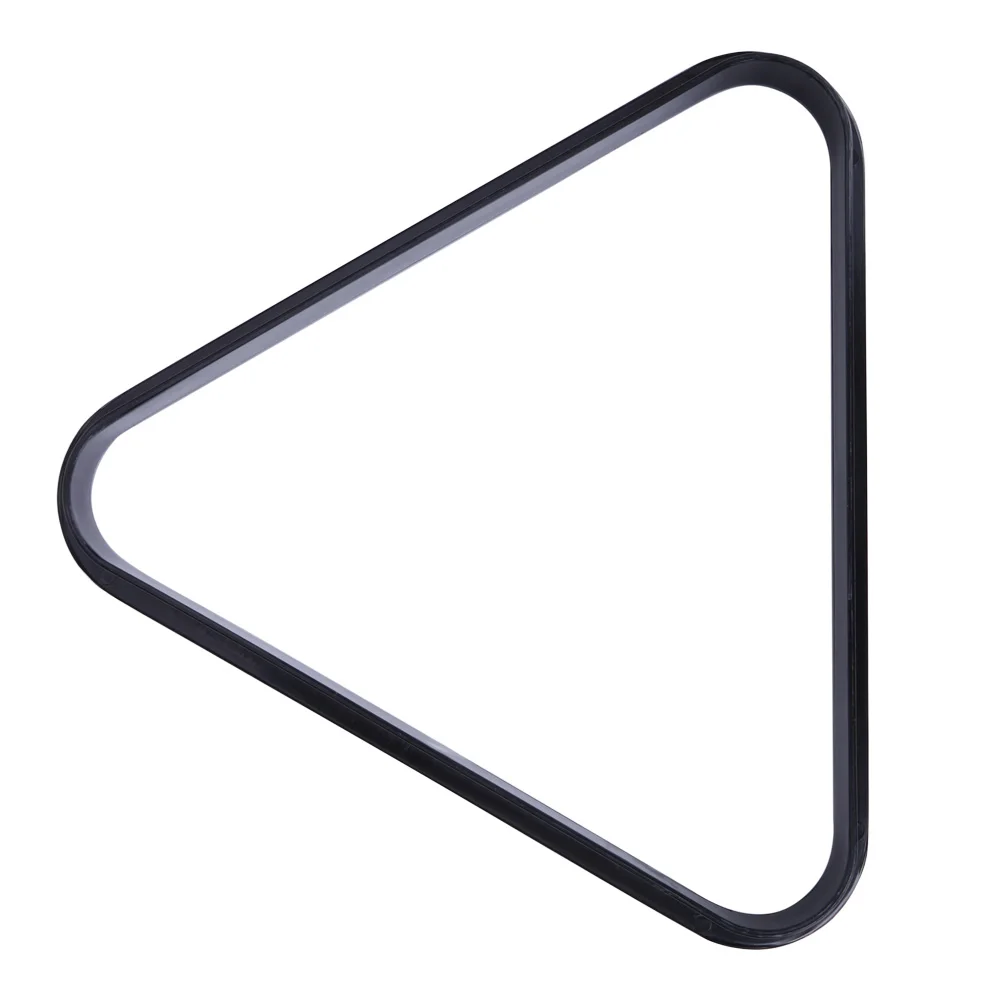 Пластиковая стойка для 8 мячей треугольная стандартного размера аксессуары