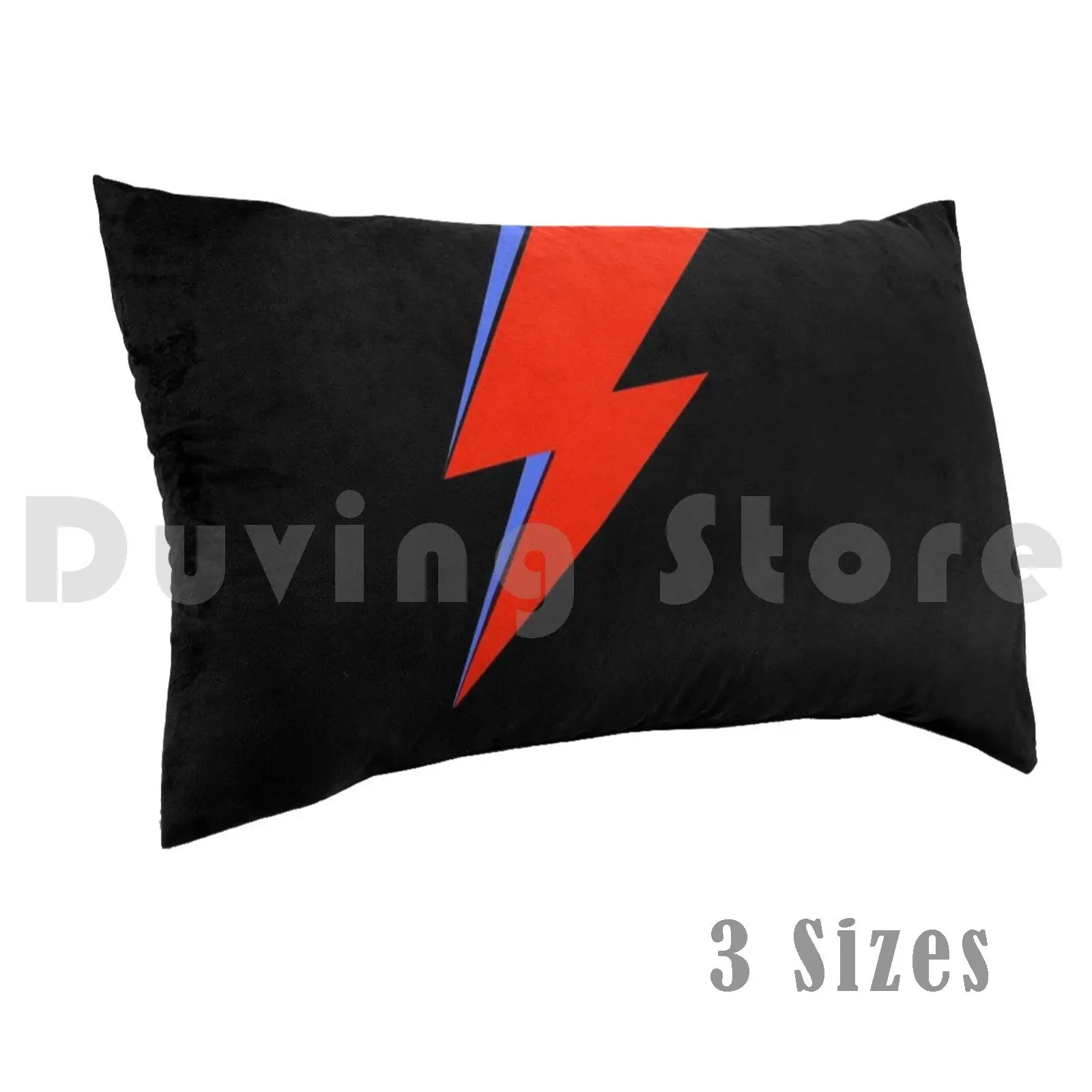 

Bowie Ziggy Pillow Case Printed 50x75 Bowie Ziggy Aladdin Sane Lightning Lightning Bolt Symbol