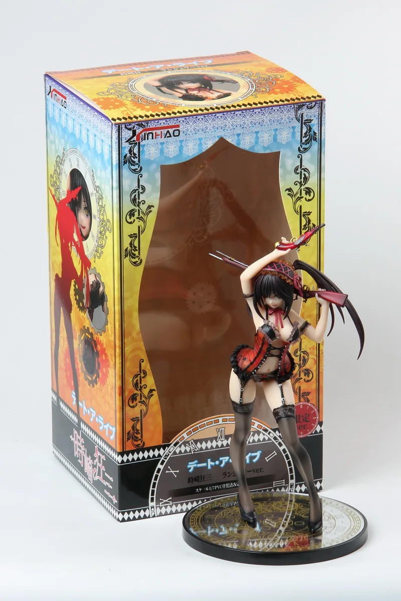 hard body in box Дата живого кошмара Kurumi Tokisak Alphamax MOON amiami сексуальная фигурка для девочек японское аниме фигурки для взрослых игрушки Аниме - Цвет: hard body in box