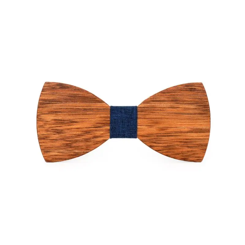 

Men High Quality Wooden Bow Ties Classic Business Butterfly Solid Wood Bow Tie 85WB