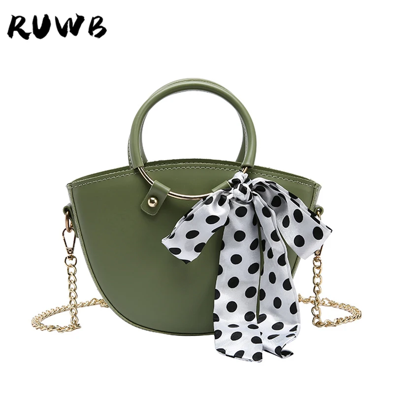 RUWB 2019 роскошные сумки женские дизайнерские модные цепи сумка тоут мягкие кожаные