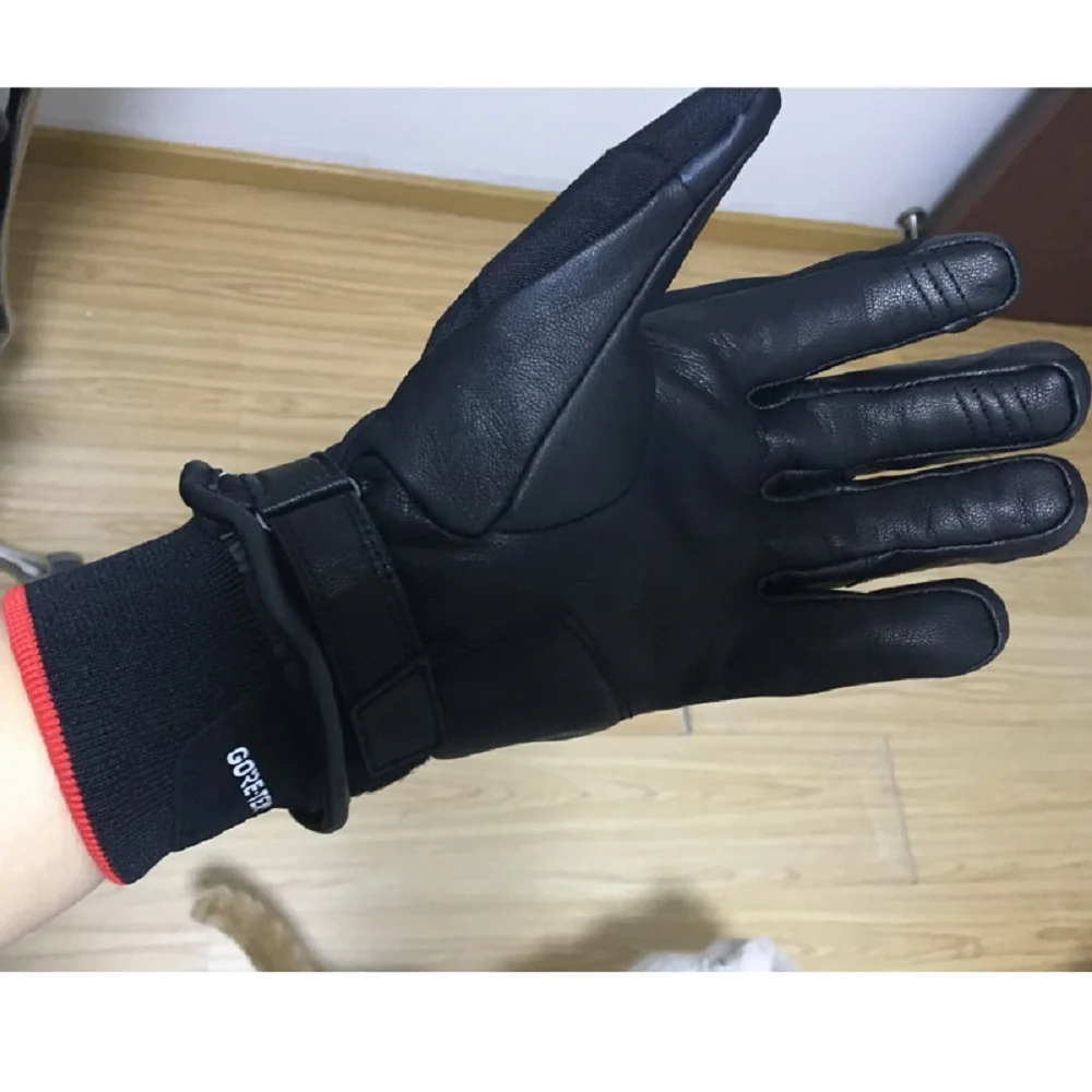 Зима 2019 новые теплые водонепроницаемые Мотоциклетные Перчатки KRYPTONITE GTX Кожаные