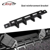 black fixed seat belt retainer rail plus car seat reinforced bracket brace slide rail fits for toyota 86 subaru brz rs em1026