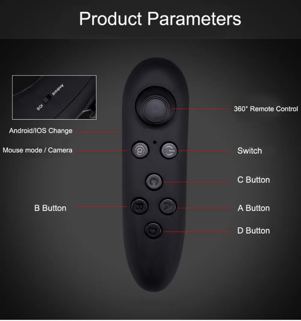 Bobo VR Bobovr Z6 Bluetooth 3 D шлем Viar 3D очки виртуальной реальности гарнитура шлем очки линзы видео для телефона смартфон
