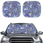 INSTANTARTS Забавный мягкий резиновый чехол для мобильного принты 2 шт. автомобильного лобового стекла теплоотражатель автомобильный солнцезащитный козырек ветрового стекла детский козырек от солнца