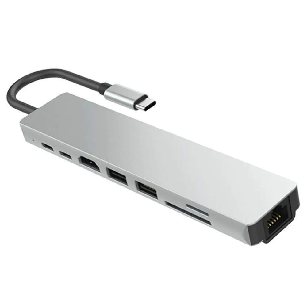 USB 3 0 Type-C концентратор к HDMI адаптер 4K Thunderbolt C TF SD считыватель слот PD для MacBook Pro/Air