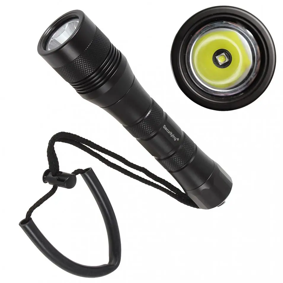 Безопасный профессиональный светодиодный светильник для дайвинга 1000 люмен 150 м