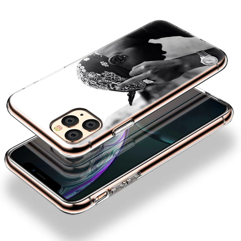 2Pac Makaveli Tupac Amaru Shakur Силиконовый чехол для телефона Apple iPhone 13 12 Mini 11 Pro XS Max X XR 6 6S 7 8 Plus 5 SE 2020.